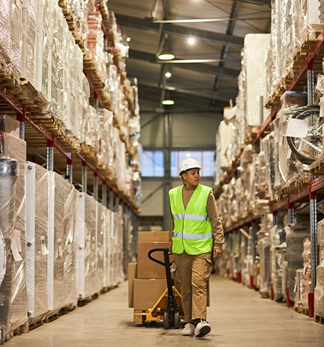 Warehousing storage racks